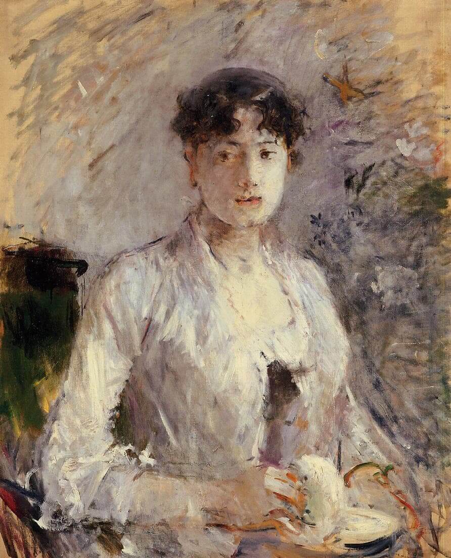 Create your website with blocks 3 “Young Woman in Mauve” by Berthe Morisot